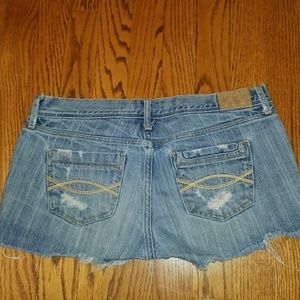 Abercrombie & Fitch Shorts - Abercrombie and Fitch destroyed denim shorts 2 Abercrombie & Fitch Shorts - Abercrombie and Fitch destroyed denim shorts 2
